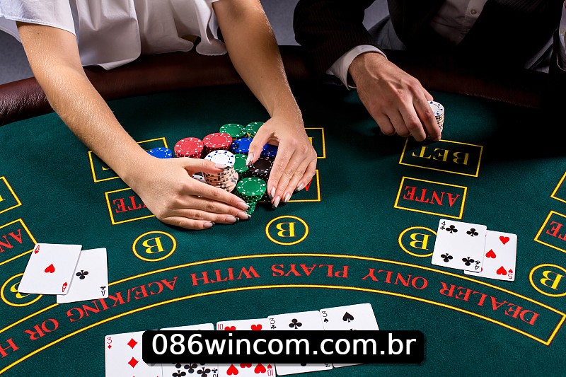 Mesa de Blackjack 086win